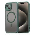 Husa de protectie Techsuit HaloFrost II MagSafe compatibil cu iPhone 15, Verde