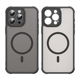 Husa de protectie Techsuit HaloFrost II compatibil MagSafe, compatibil cu iPhone 15 Pro Max, Negru