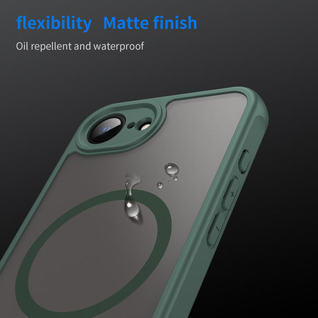 Husa de protectie Techsuit HaloFrost II MagSafe compatibil cu iPhone 16e / iPhone 17e, Verde