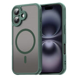 Husa de protectie Techsuit HaloFrost II MagSafe compatibil cu iPhone 16 Plus, Verde