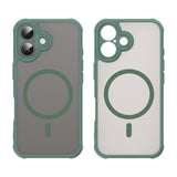 Husa de protectie Techsuit HaloFrost II MagSafe compatibil cu iPhone 16 Plus, Verde