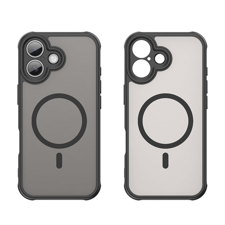 Husa de protectie Techsuit HaloFrost II MagSafe compatibil cu iPhone 17, Negru