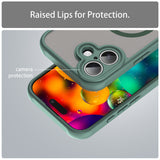 Husa de protectie Techsuit HaloFrost II MagSafe compatibil cu iPhone 17, Verde