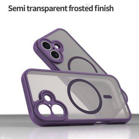 Husa de protectie Techsuit HaloFrost II MagSafe compatibil cu iPhone 17, Mov