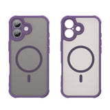 Husa de protectie Techsuit HaloFrost II MagSafe compatibil cu iPhone 17, Mov