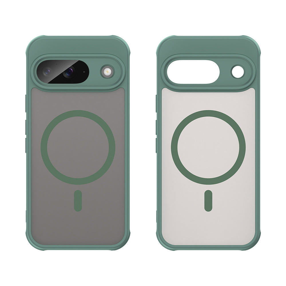 Husa de protectie Techsuit HaloFrost II MagSafe compatibil cu Google Pixel 9, Verde
