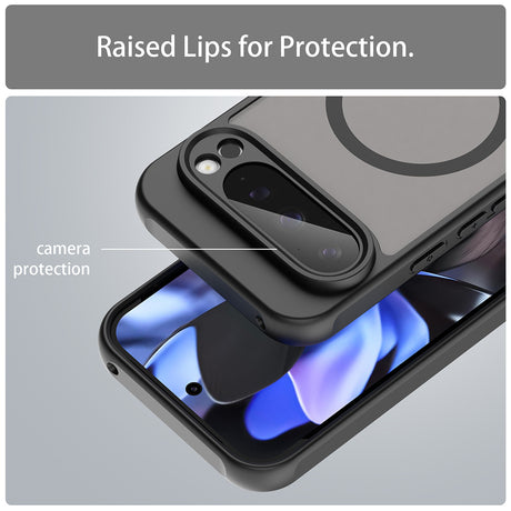 Husa de protectie Techsuit HaloFrost II MagSafe compatibil cu Google Pixel 9 Pro, Negru