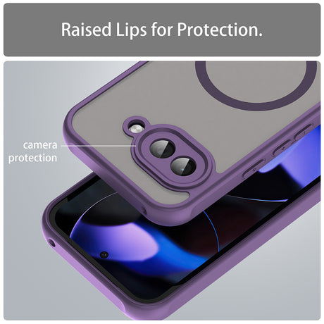 Husa de protectie Techsuit HaloFrost II MagSafe compatibil cu Google Pixel 9a, Mov