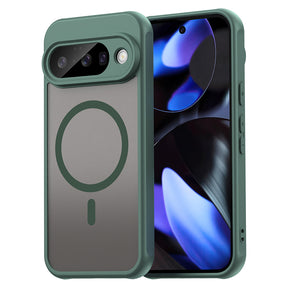 Husa de protectie Techsuit HaloFrost II MagSafe compatibil cu Google Pixel 10, Verde