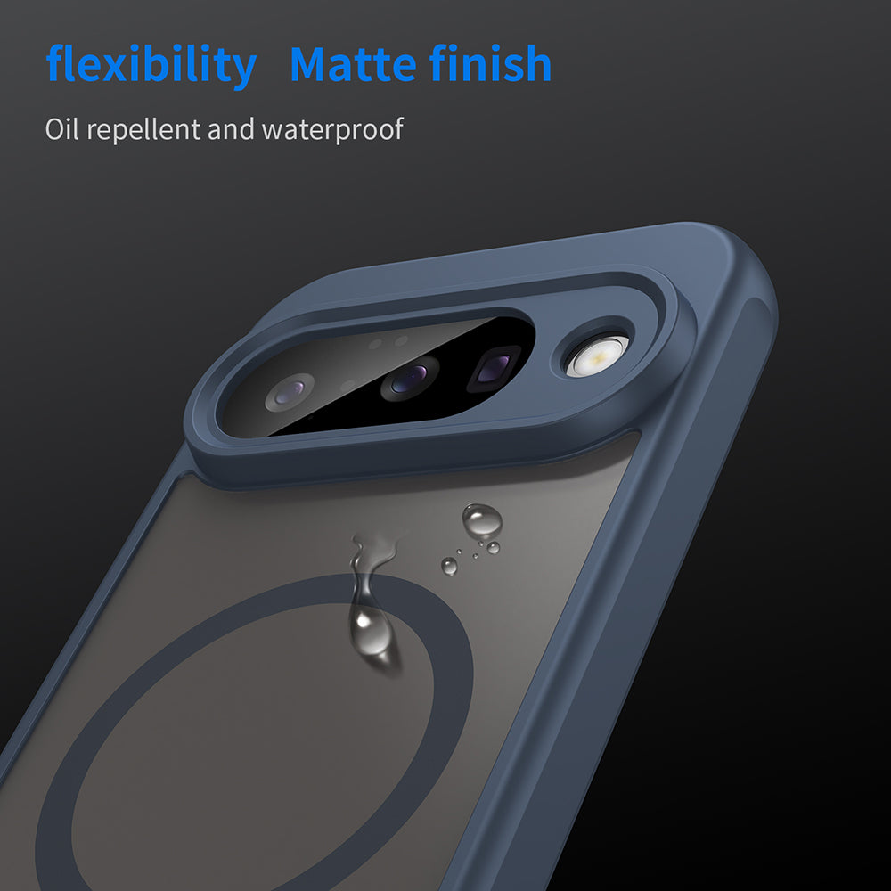 Husa de protectie Techsuit HaloFrost II MagSafe compatibil cu Google Pixel 10, Bleumarin
