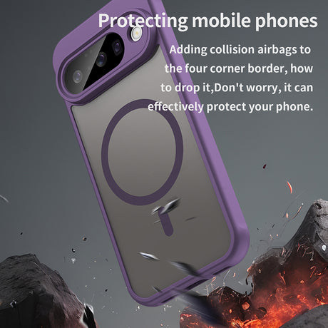 Husa de protectie Techsuit HaloFrost II MagSafe compatibil cu Google Pixel 10, Mov