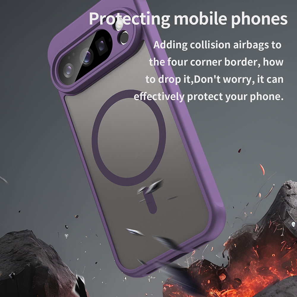 Husa de protectie Techsuit HaloFrost II MagSafe compatibil cu Google Pixel 10 Pro, Mov