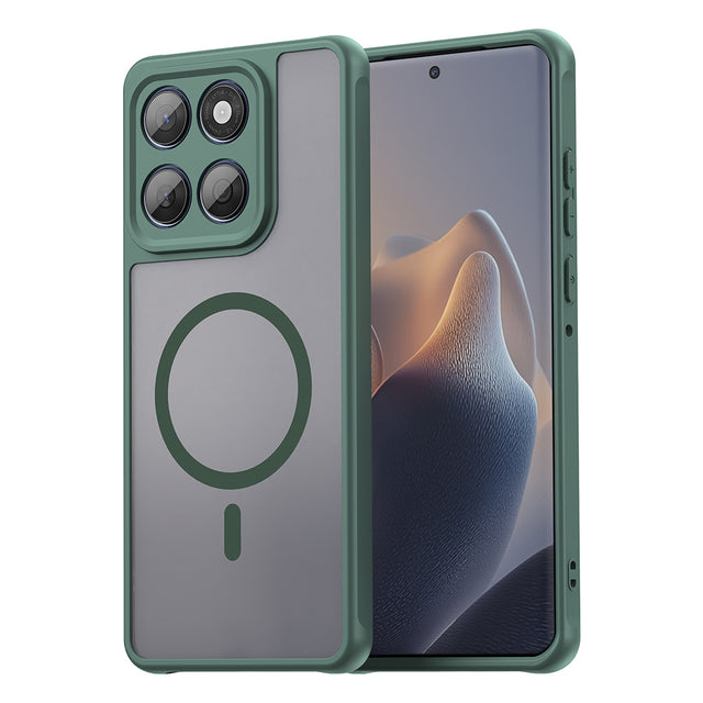 Husa de protectie Techsuit HaloFrost II MagSafe compatibil cu Motorola Edge 60 / 60 Fusion, Verde