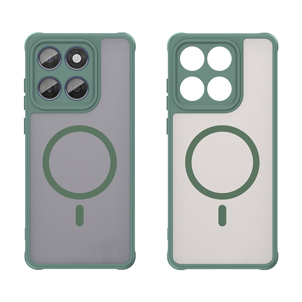 Husa de protectie Techsuit HaloFrost II MagSafe compatibil cu Motorola Edge 60 / 60 Fusion, Verde