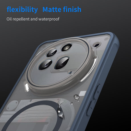 Husa de protectie Techsuit HaloFrost II MagSafe compatibil cu Nothing Phone (3a) Pro, Bleumarin