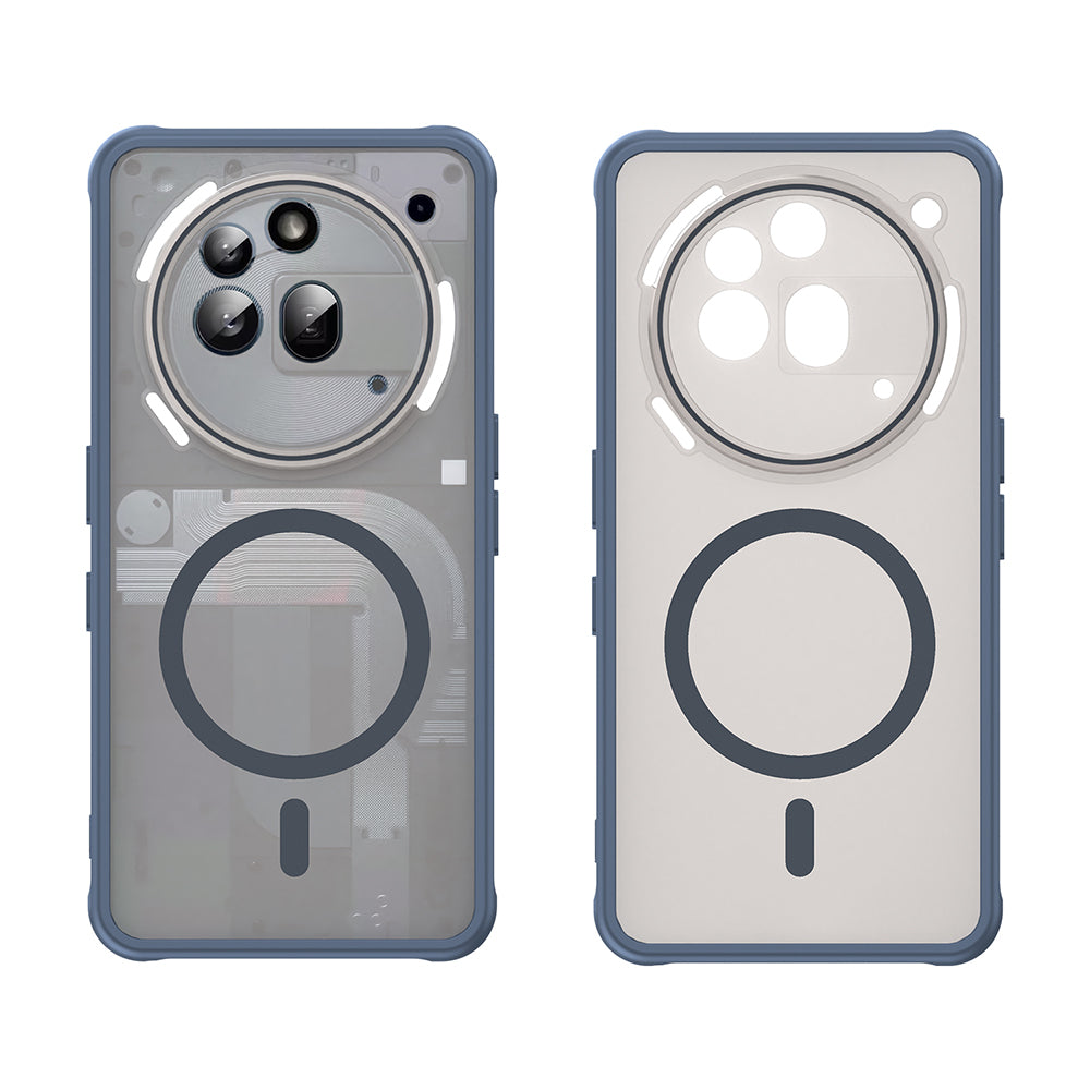 Husa de protectie Techsuit HaloFrost II MagSafe compatibil cu Nothing Phone (3a) Pro, Bleumarin