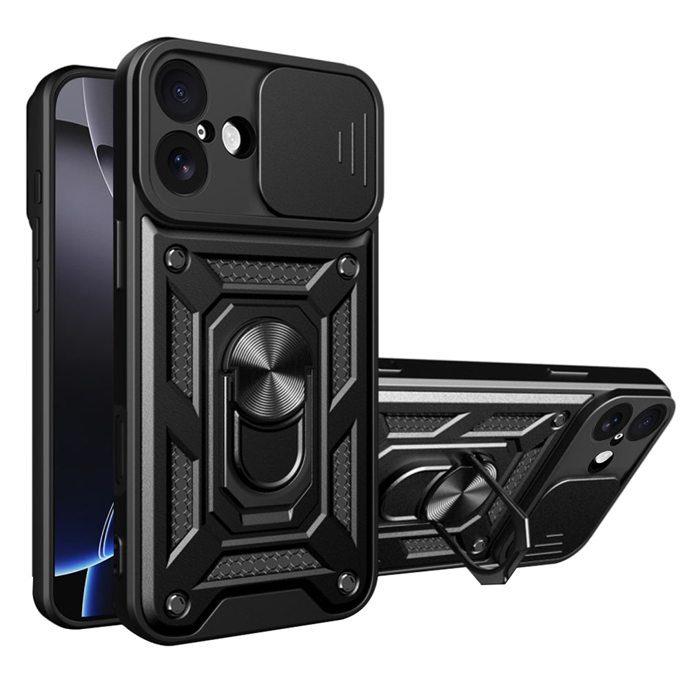 Husa de protectie Techsuit CamShield Series compatibil cu iPhone 17, Negru