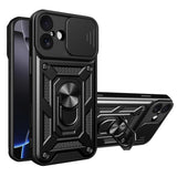 Husa de protectie Techsuit CamShield Series compatibil cu iPhone 17, Negru