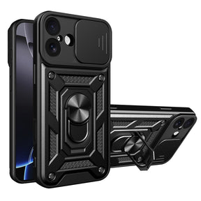 Husa de protectie Techsuit CamShield Series compatibil cu iPhone 17, Negru