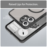 Husa de protectie Techsuit HaloFrost II MagSafe compatibil cu Nothing CMF Phone 2 Pro, Negru