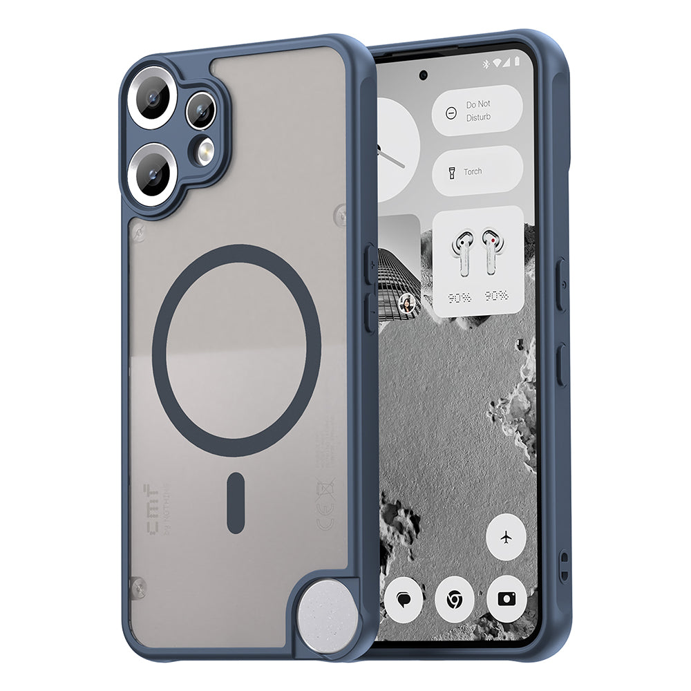 Husa de protectie Techsuit HaloFrost II MagSafe compatibil cu Nothing CMF Phone 2 Pro, Bleumarin