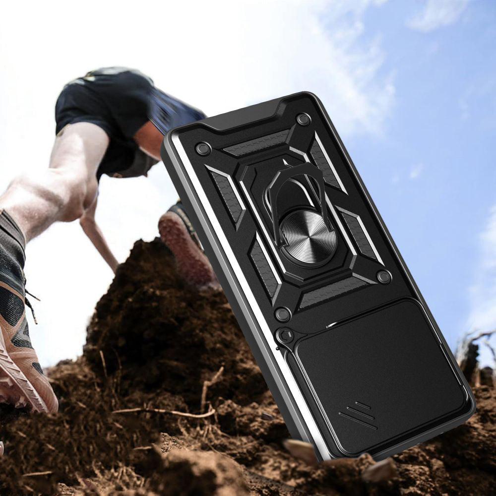 Husa de protectie Techsuit CamShield Series compatibil cu iPhone 17, Negru