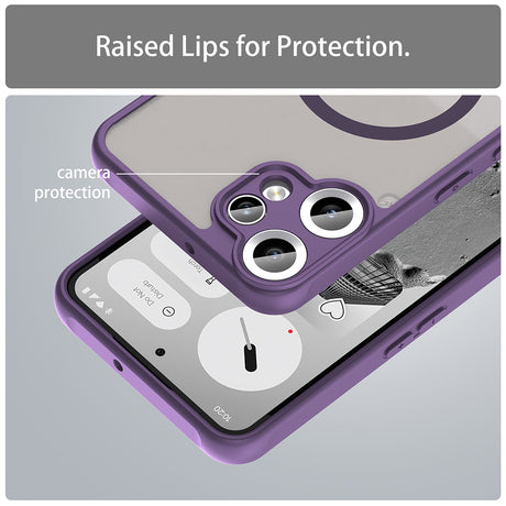Husa de protectie Techsuit HaloFrost II MagSafe compatibil cu Nothing CMF Phone 2 Pro, Mov
