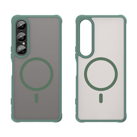 Husa de protectie Techsuit HaloFrost II MagSafe compatibil cu Sony Xperia 1 VII, Verde