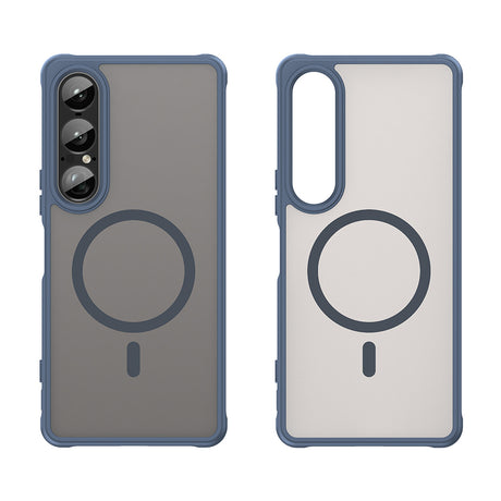 Husa de protectie Techsuit HaloFrost II MagSafe compatibil cu Sony Xperia 1 VII, Bleumarin
