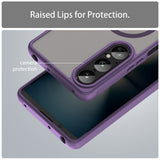 Husa de protectie Techsuit HaloFrost II MagSafe compatibil cu Sony Xperia 1 VII, Mov