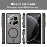Husa de protectie Techsuit HaloFrost II MagSafe compatibil cu Xiaomi 15 Ultra, Negru