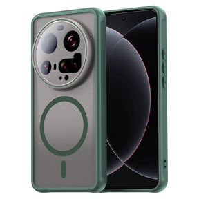 Husa de protectie Techsuit HaloFrost II MagSafe compatibil cu Xiaomi 15 Ultra, Verde