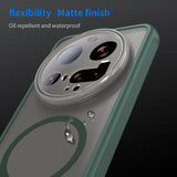 Husa de protectie Techsuit HaloFrost II MagSafe compatibil cu Xiaomi 15 Ultra, Verde