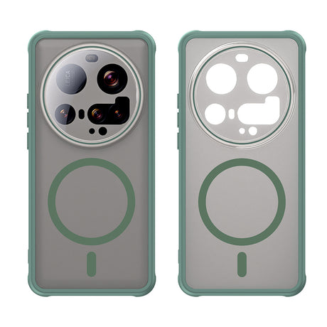 Husa de protectie Techsuit HaloFrost II MagSafe compatibil cu Xiaomi 15 Ultra, Verde