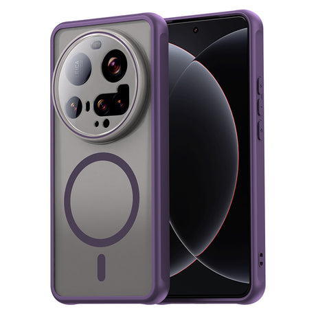 Husa de protectie Techsuit HaloFrost II MagSafe compatibil cu Xiaomi 15 Ultra, Mov