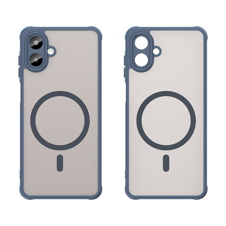 Husa de protectie Techsuit HaloFrost II MagSafe compatibil cu Samsung Galaxy A07 4G, Bleumarin