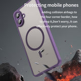 Husa de protectie Techsuit HaloFrost II MagSafe compatibil cu Samsung Galaxy A07 4G, Mov