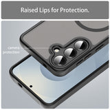 Husa de protectie Techsuit HaloFrost II MagSafe compatibil cu Samsung Galaxy S24 Plus / S25 Plus, Negru