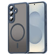 Husa de protectie Techsuit HaloFrost II MagSafe compatibil cu Samsung Galaxy S24 Plus / S25 Plus, Bleumarin