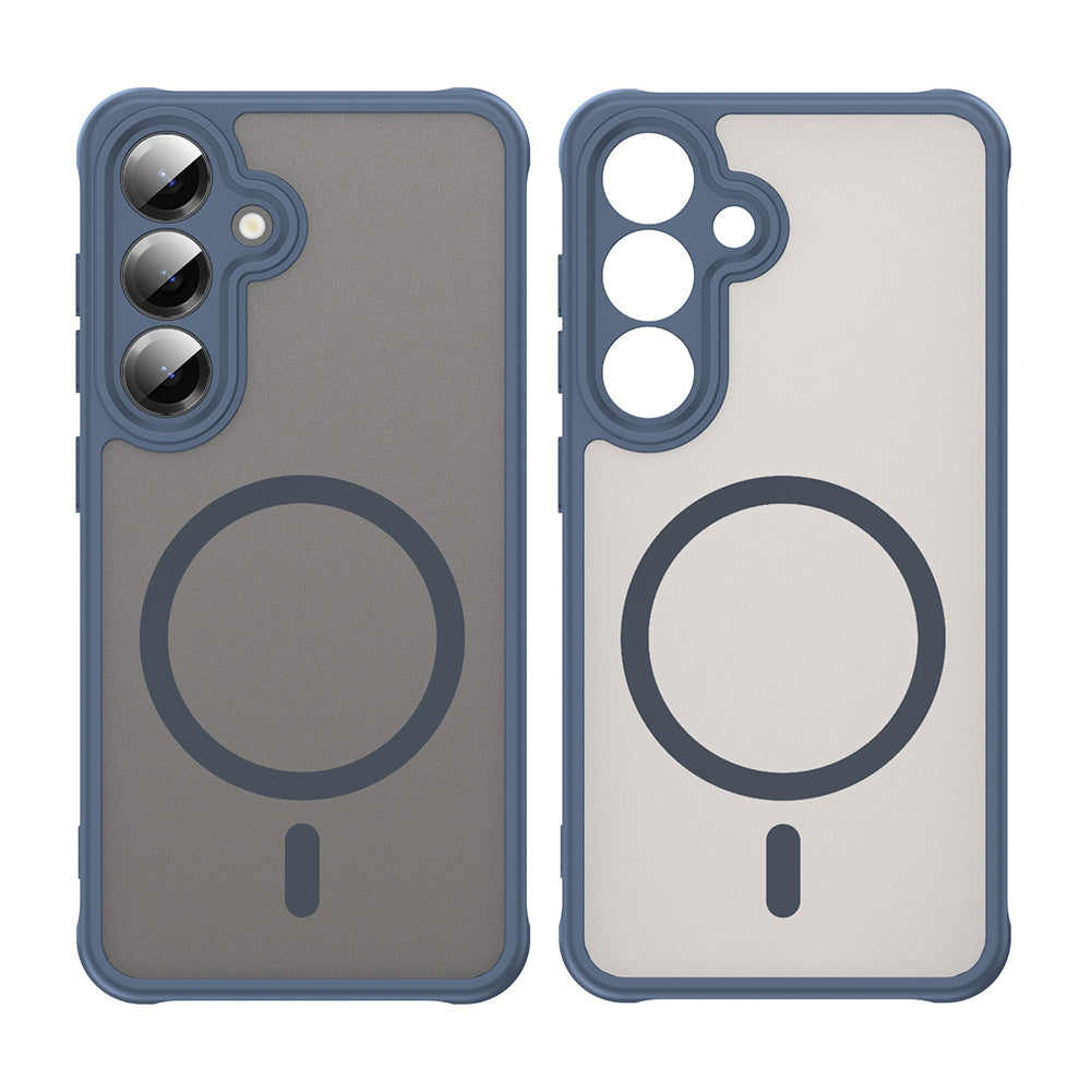 Husa de protectie Techsuit HaloFrost II MagSafe compatibil cu Samsung Galaxy S24 Plus / S25 Plus, Bleumarin