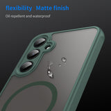 Husa de protectie Techsuit HaloFrost II MagSafe compatibil cu Samsung Galaxy A35 5G, Verde
