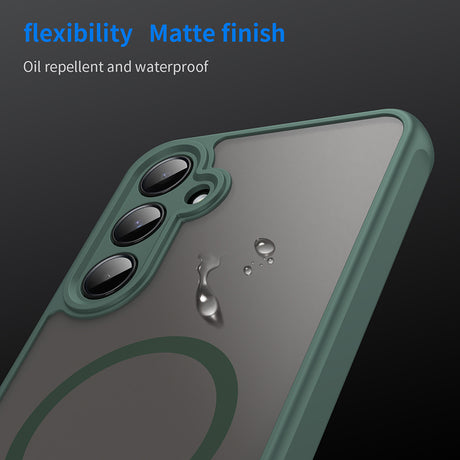 Husa de protectie Techsuit HaloFrost II MagSafe compatibil cu Samsung Galaxy A35 5G, Verde
