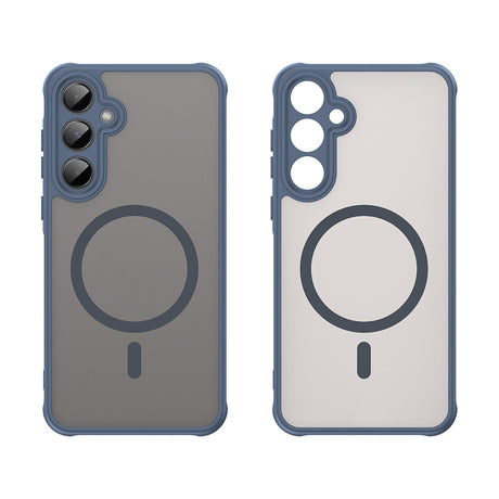 Husa de protectie Techsuit HaloFrost II MagSafe compatibil cu Samsung Galaxy A35 5G, Bleumarin