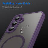 Husa de protectie Techsuit HaloFrost II cu inel magnetic compatibil cu Samsung Galaxy A35 5G, Mov