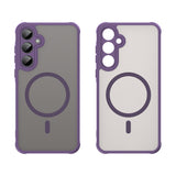 Husa de protectie Techsuit HaloFrost II cu inel magnetic compatibil cu Samsung Galaxy A35 5G, Mov