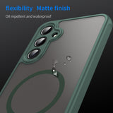 Husa de protectie Techsuit HaloFrost II MagSafe compatibil cu Samsung Galaxy A16 4G / A16 5G, Verde