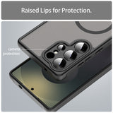Husa de protectie Techsuit HaloFrost II MagSafe compatibil cu Samsung Galaxy S25 Ultra, Negru
