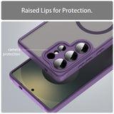 Husa de protectie Techsuit HaloFrost II MagSafe compatibil cu Samsung Galaxy S25 Ultra, Mov