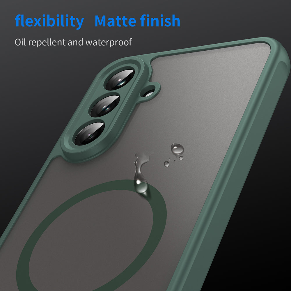 Husa de protectie Techsuit HaloFrost II MagSafe compatibil cu Samsung Galaxy A36 5G, Verde