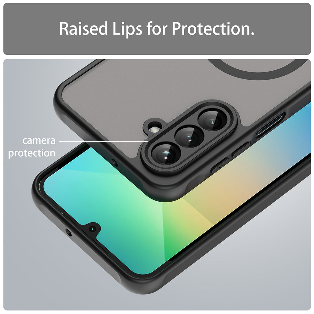 Husa de protectie Techsuit HaloFrost II MagSafe compatibil cu Samsung Galaxy A26 5G, Negru
